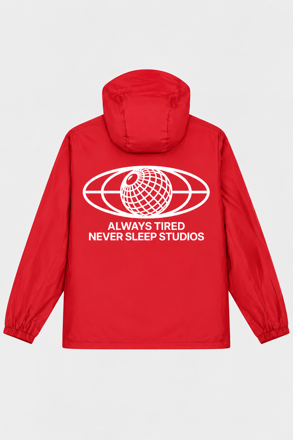 Always Tired Never Sleep Studio Windbreaker