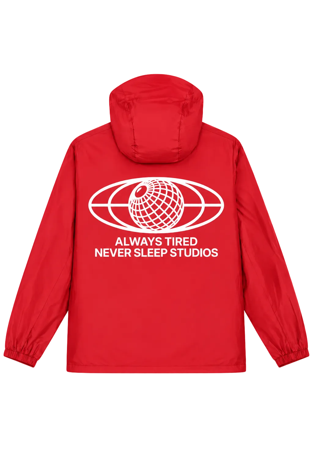 Always Tired Never Sleep Studio Windbreaker