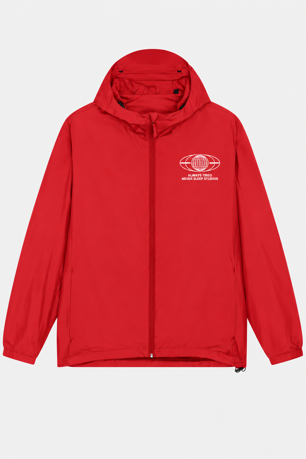 Always Tired Never Sleep Studio Windbreaker