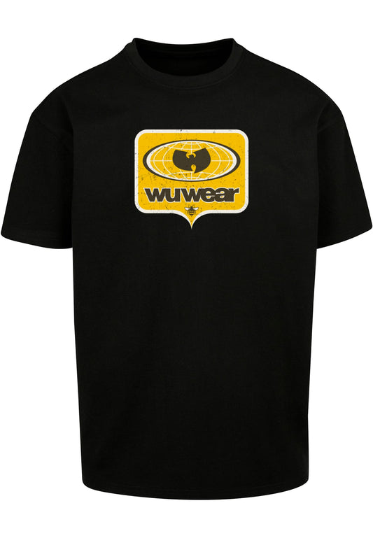 WU Wear Killa Bee Vintage Oversize Tee black