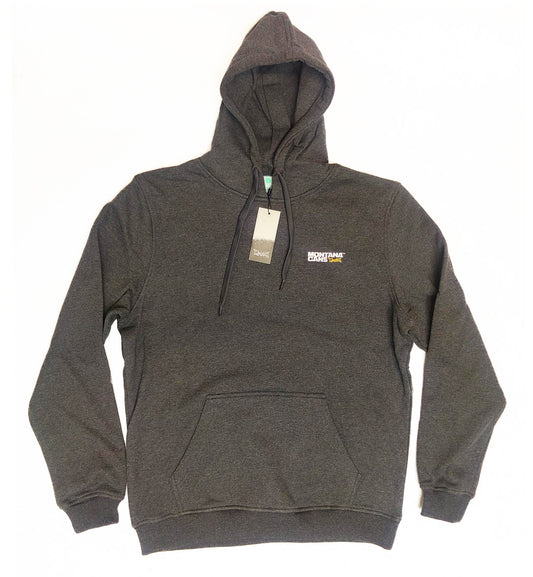 Montana Typo Logo hoodie grey heather